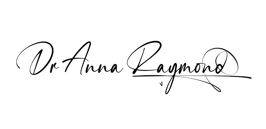 Dr Anna Raymond signature